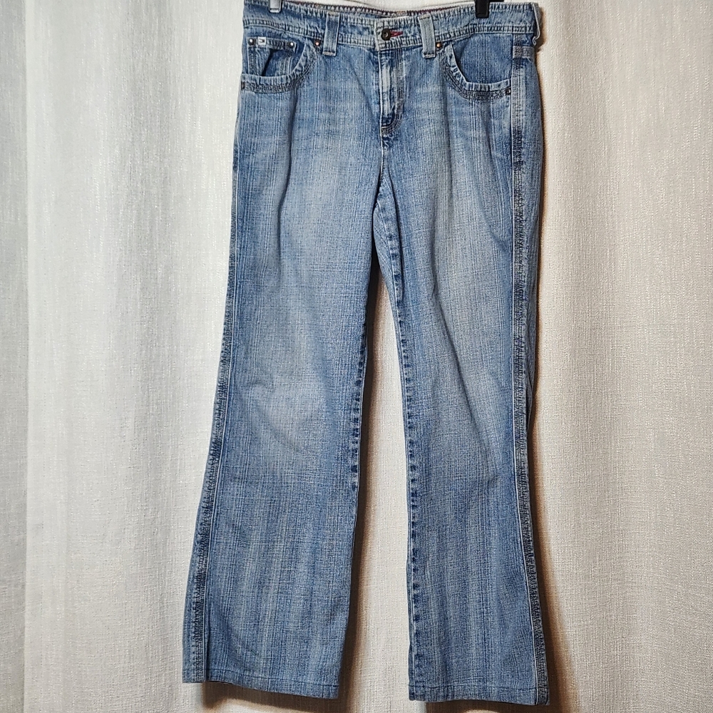 Tommy HILFIGER Denim Jeans Light Wash Boot Cut size 10